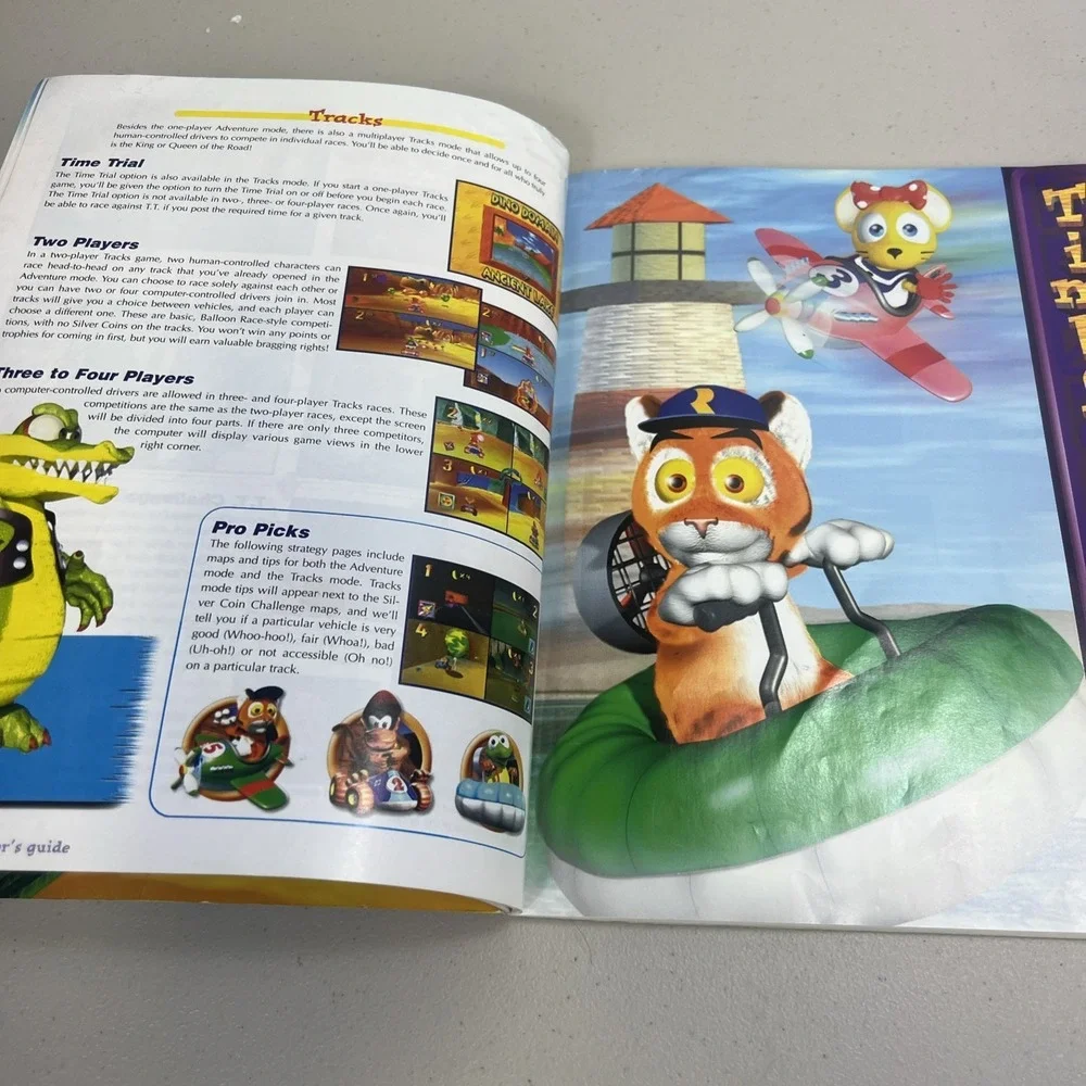 Diddy Kong Racing Official Nintendo Player's Guide for Nintendo 64 N64 DK